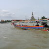 A scenic ride on a long-tailed boat