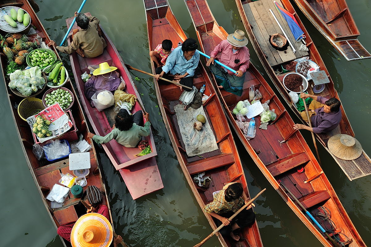 Tha Kha Floating Market Private Tour From Bangkok BKK Tours