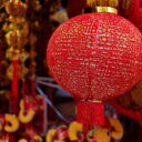 Chinese charms and decorations in Chinatown