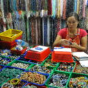 Gemstones and jewellery is sold in bulk in Chinatown