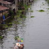 Houses along Damnoen Saduak canal