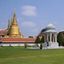 Traditional Thai architecture at the Grand Palace and its royal temple