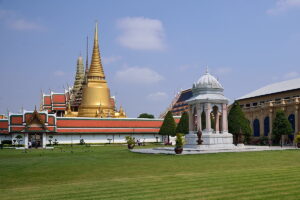 Visit Grand Palace and Wat Phra Kaew (Emerald Buddha temple) on a Bangkok tour. The royal temple houses the most holy Buddha of Thailand.