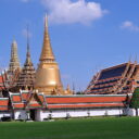 Traditional Thai architecture at the Grand Palace and Wat Phra Kaew