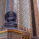 Traditional Thai art and architecture at Wat Phra Kaew