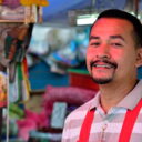 Butcher at Khlong Toey Market