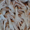 Chicken feet at the Railway market in Samut Songkram