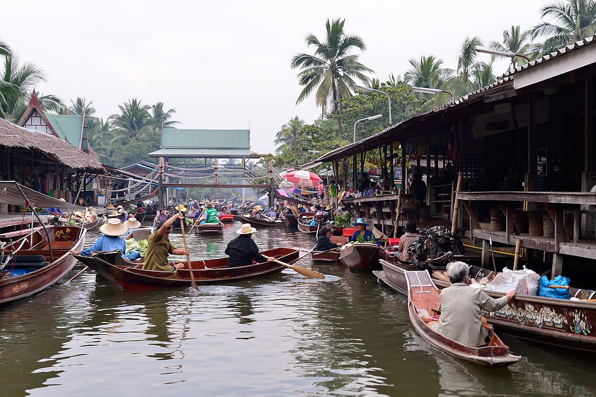 Tha Kha Floating Market Private Tour From Bangkok BKK Tours