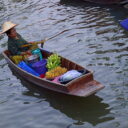 Authentic local life at Tha Kha floating market