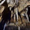 Stalactite and stalacmite formations in Khao Bin cave in Ratchaburi