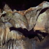 Stalactite and stalacmite formations in Khao Bin Cave in Ratchaburi