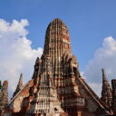 Wat Chai Wattanaram temple ruin in Ayutthaya. Visit it on our private tour from Bangkok.