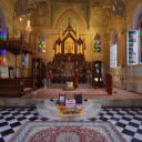 The church-style Wat Niwet Thammaprawat is actually a Buddhist temple