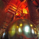 The biggest sitting Buddha image in Ayutthaya at Wat Phanan Choeng