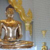 The world's biggest gold Buddha image weighs 5.5 tons at Wat Traimit temple in Bangkok. See the golden Buddha on our private tours in Bangkok.