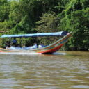 Long tailed boat tour on Chao Phraya river to Ayutthaya