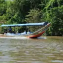 Long tailed boat tour on Chao Phraya river to Ayutthaya