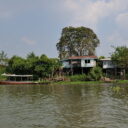 Long tailed boat tour on Chao Phraya river to Ayutthaya