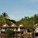 Boat tour on Kwai river in Kanchanaburi