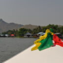 Boat tour on river Kwai in Kanchanaburi