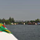 Boat tour on Kwai river in Kanchanaburi